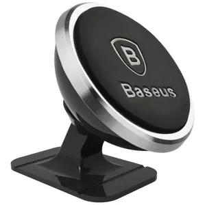 Držák Baseus Magnetic car holder for smartphone - silver (6953156245662)